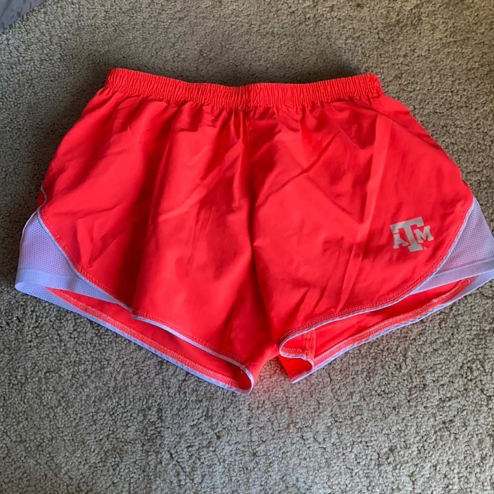 Neon Pink A&m athletic shorts